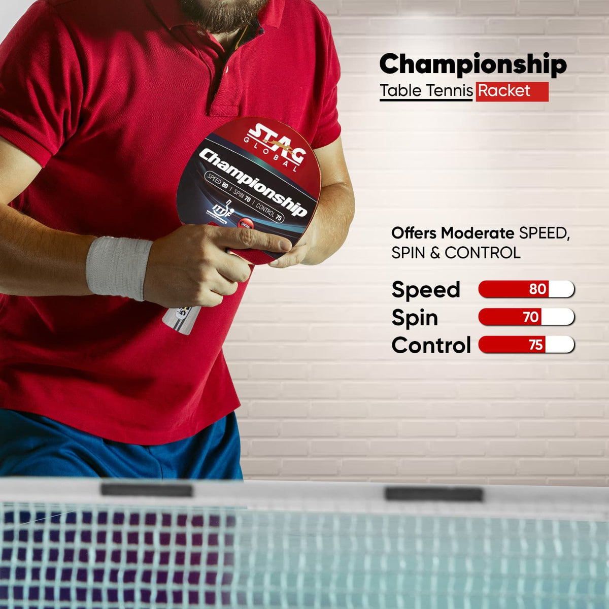 Stag Championship racket handle