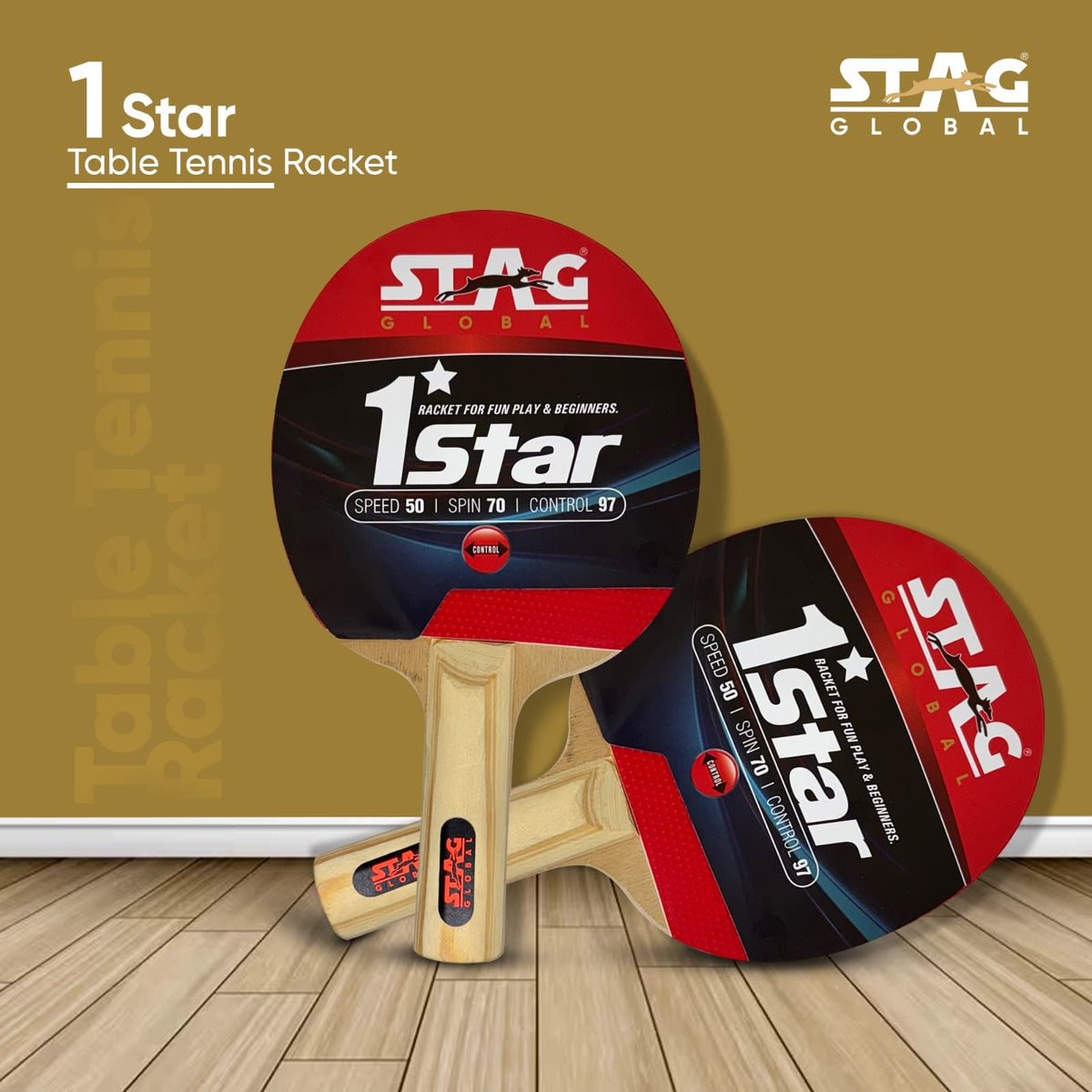 Stag 1 Star racket handle