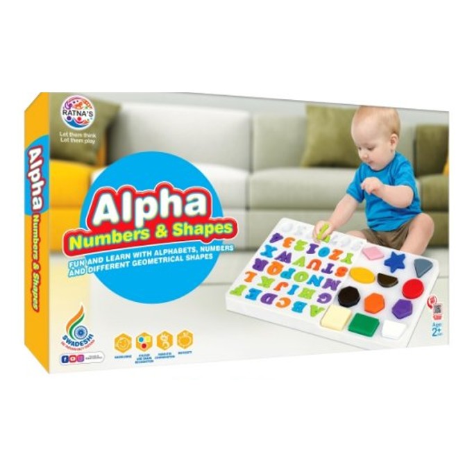Ratna's Alpha Numbers & Shapes
