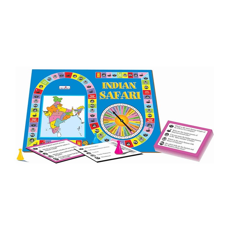 Creative Indian Safari game contents