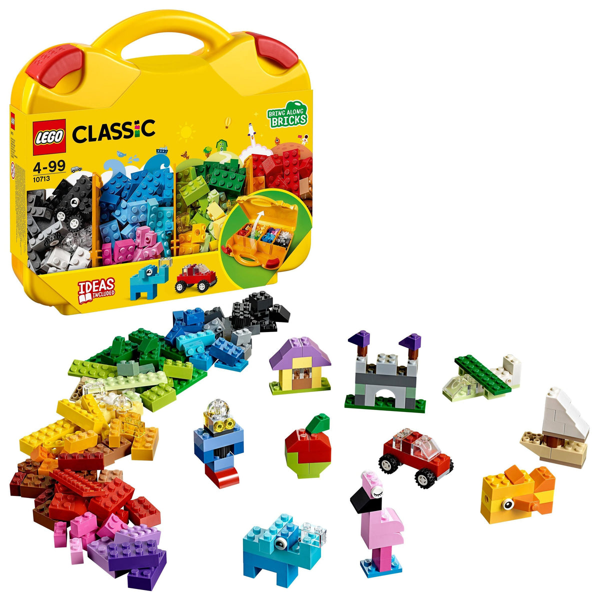 LEGO 10713 box and bricks
