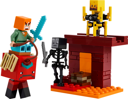 LEGO 21266 The Nether Lava Battle