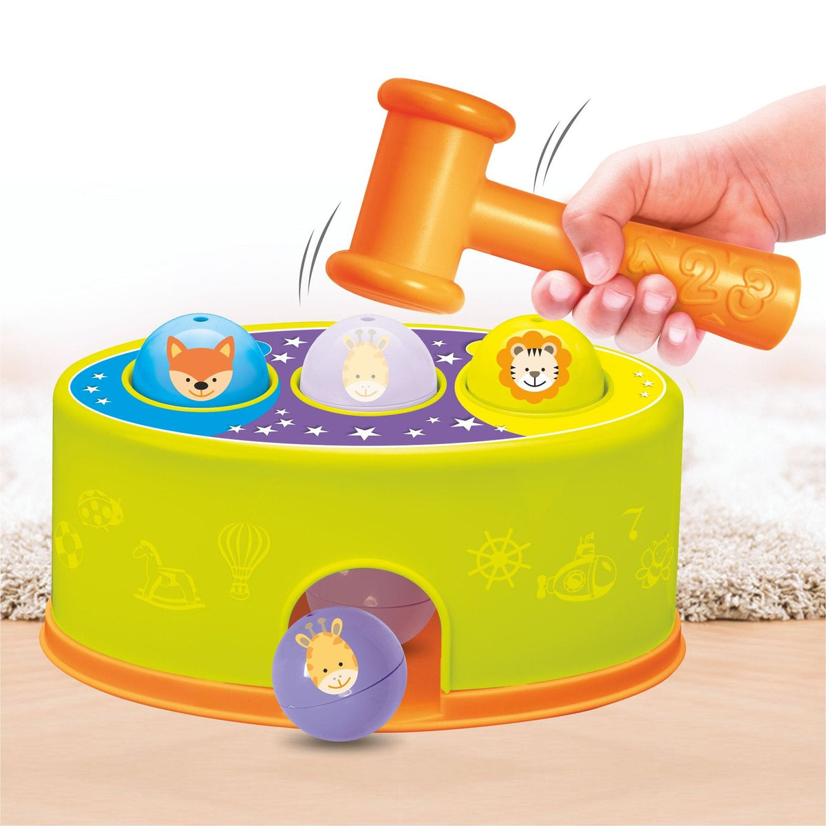 Toymate 3 Strikes Hammer Ball Game