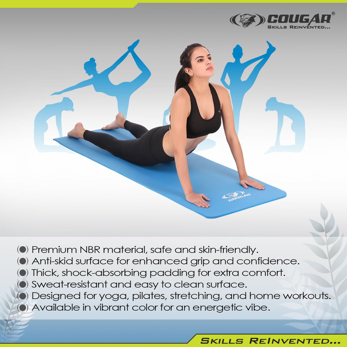 Cougar NBR Yoga Mat