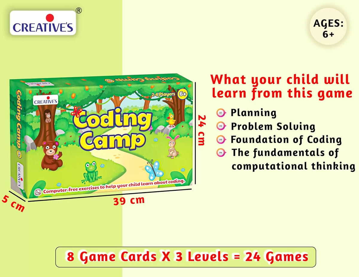 Creative Coding Camp game play