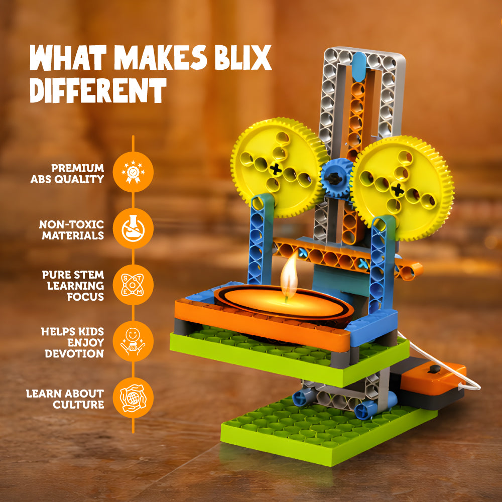 Blix Aarti Set DIY Festival STEM Kit image 4