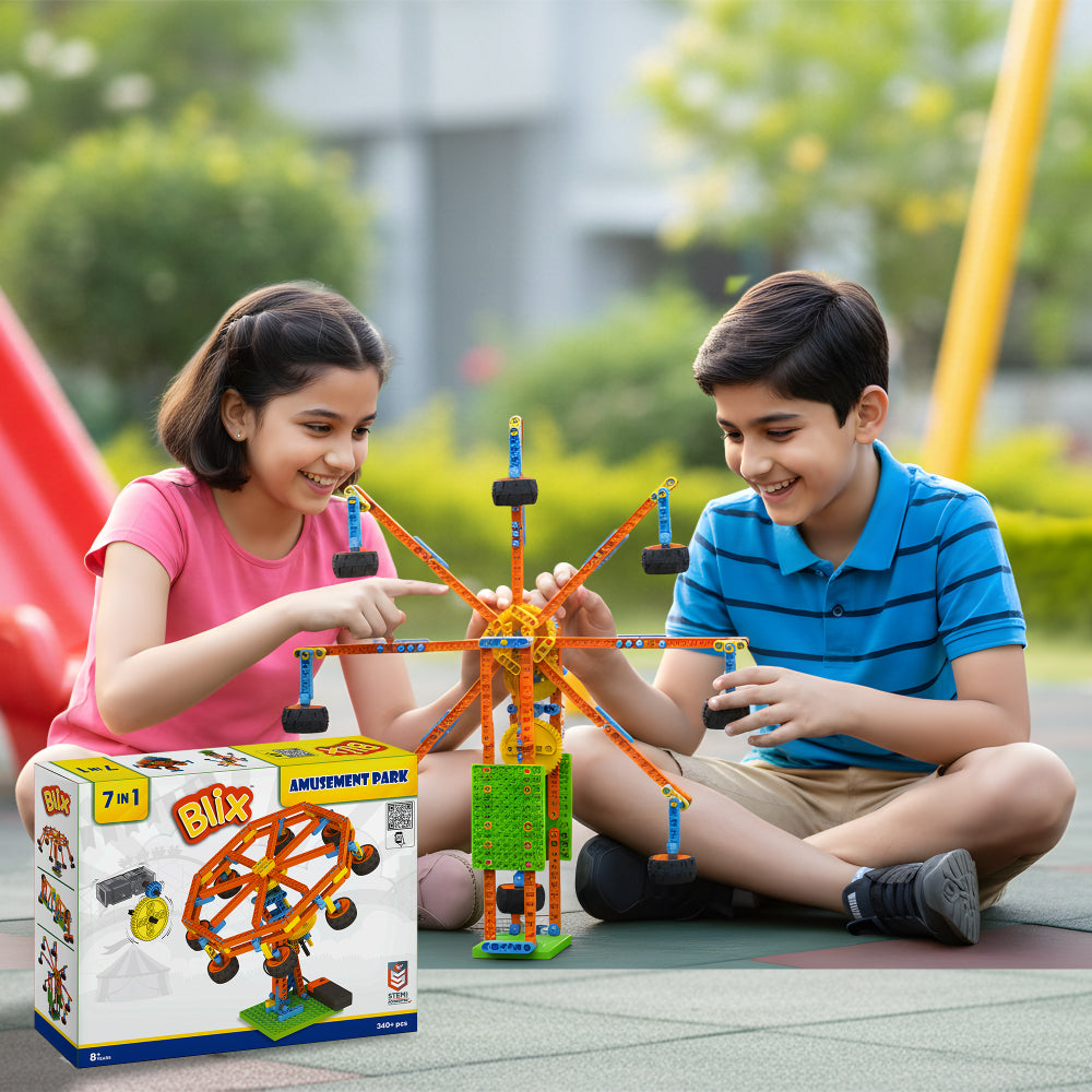 Blix Amusement Park Motorised Rides Kit image 2