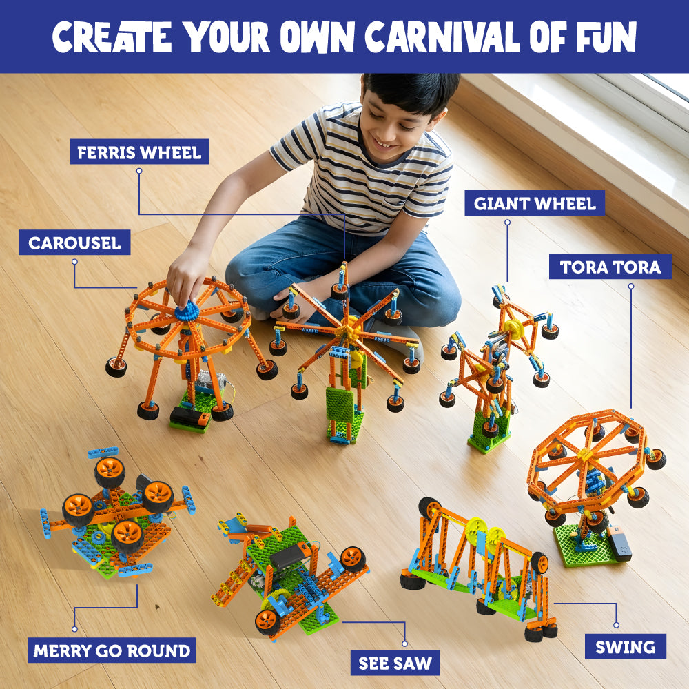 Blix Amusement Park Motorised Rides Kit image 3