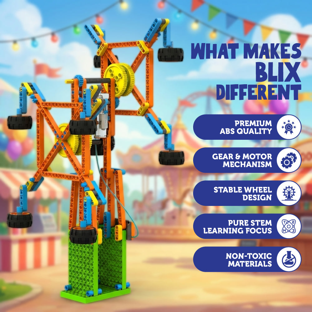 Blix Amusement Park Motorised Rides Kit image 4