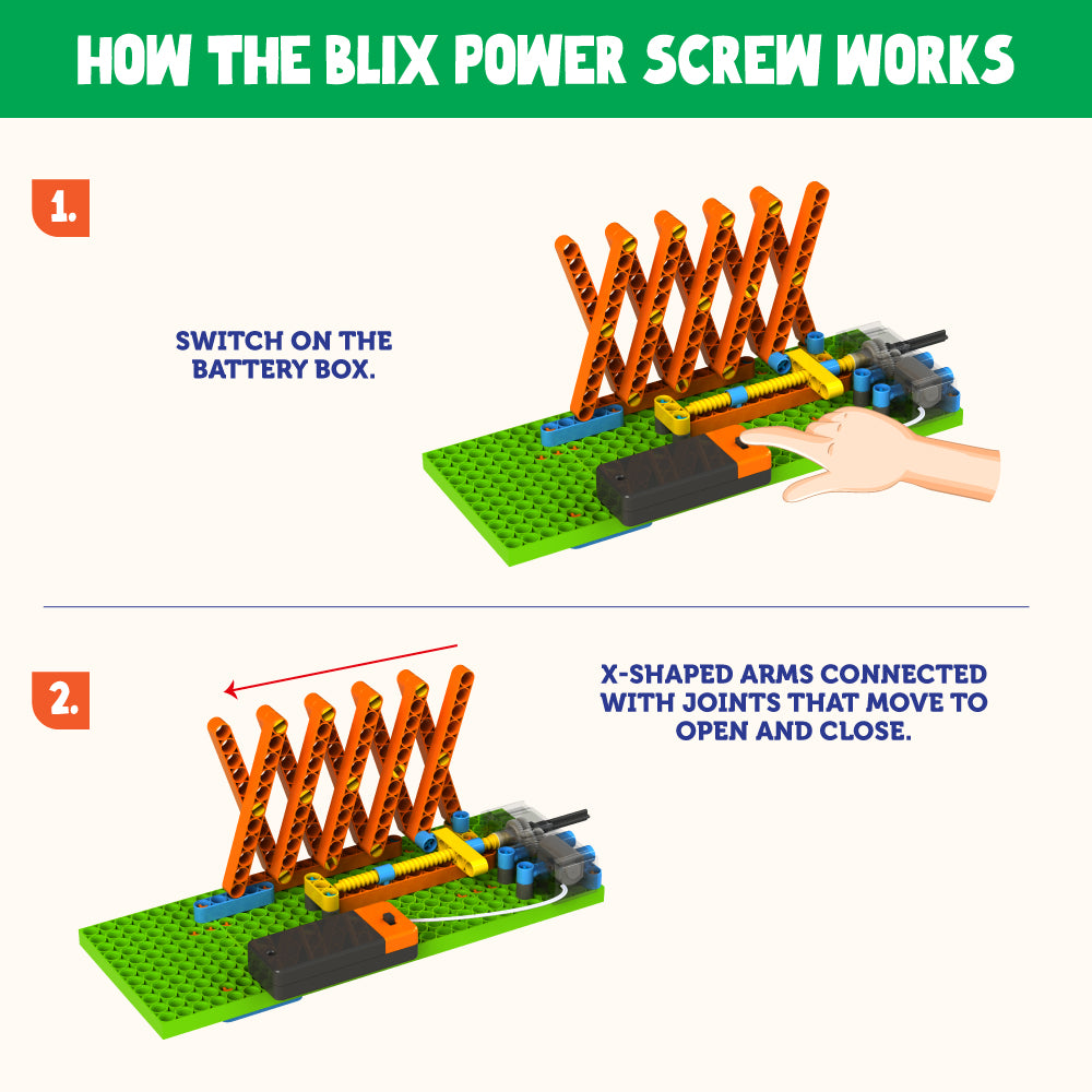 Blix Power Screw Motorised Construction Kit image 5