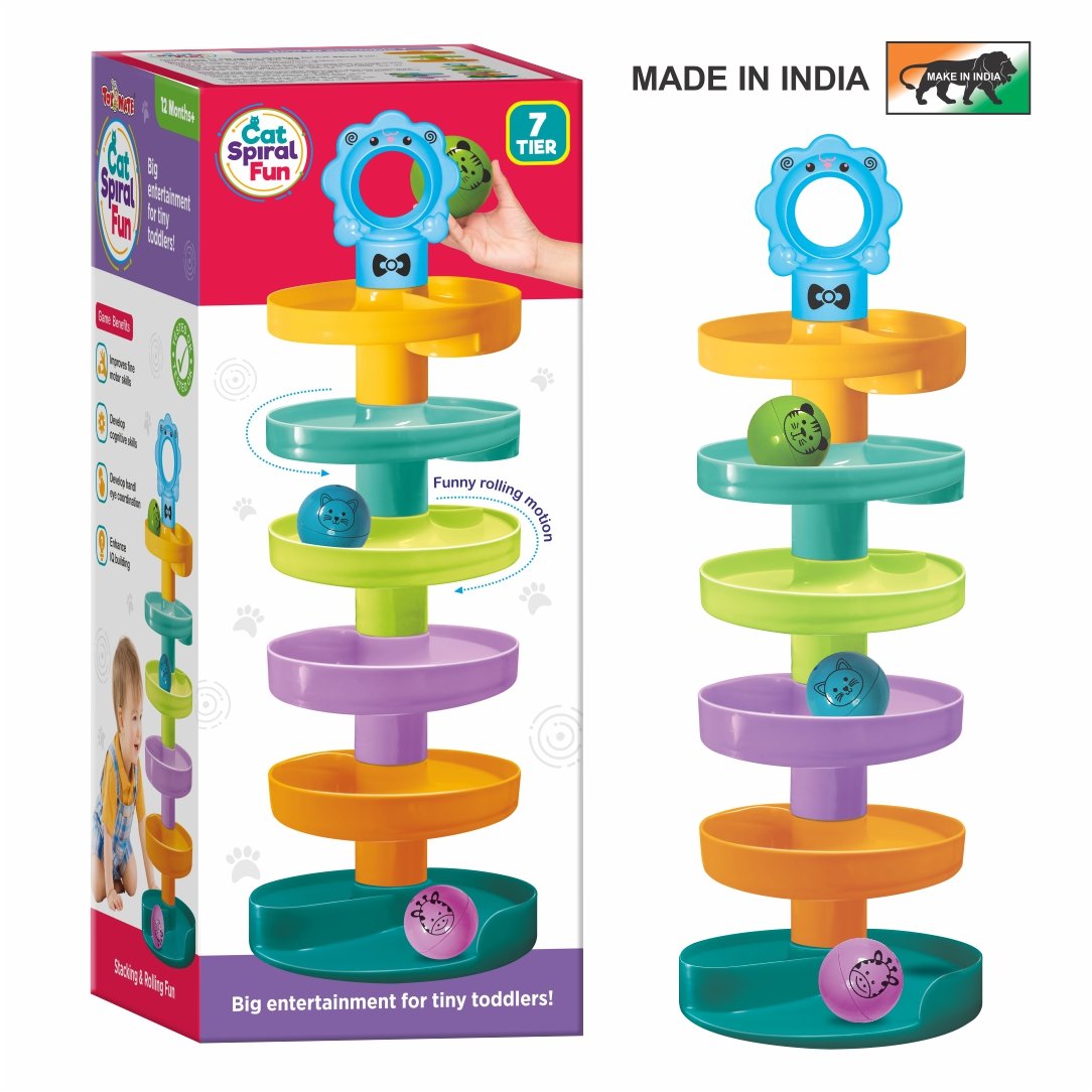 Toymate Cat Spiral Fun