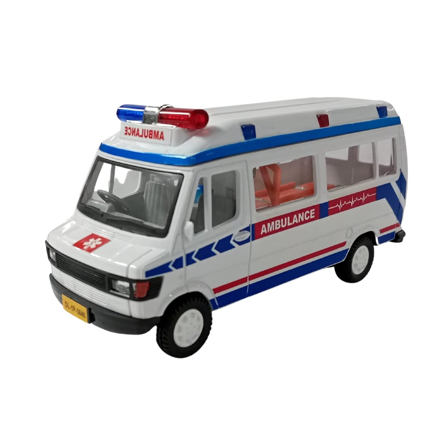 Centy TMP 207 Ambulance, Plastic,White for Kids