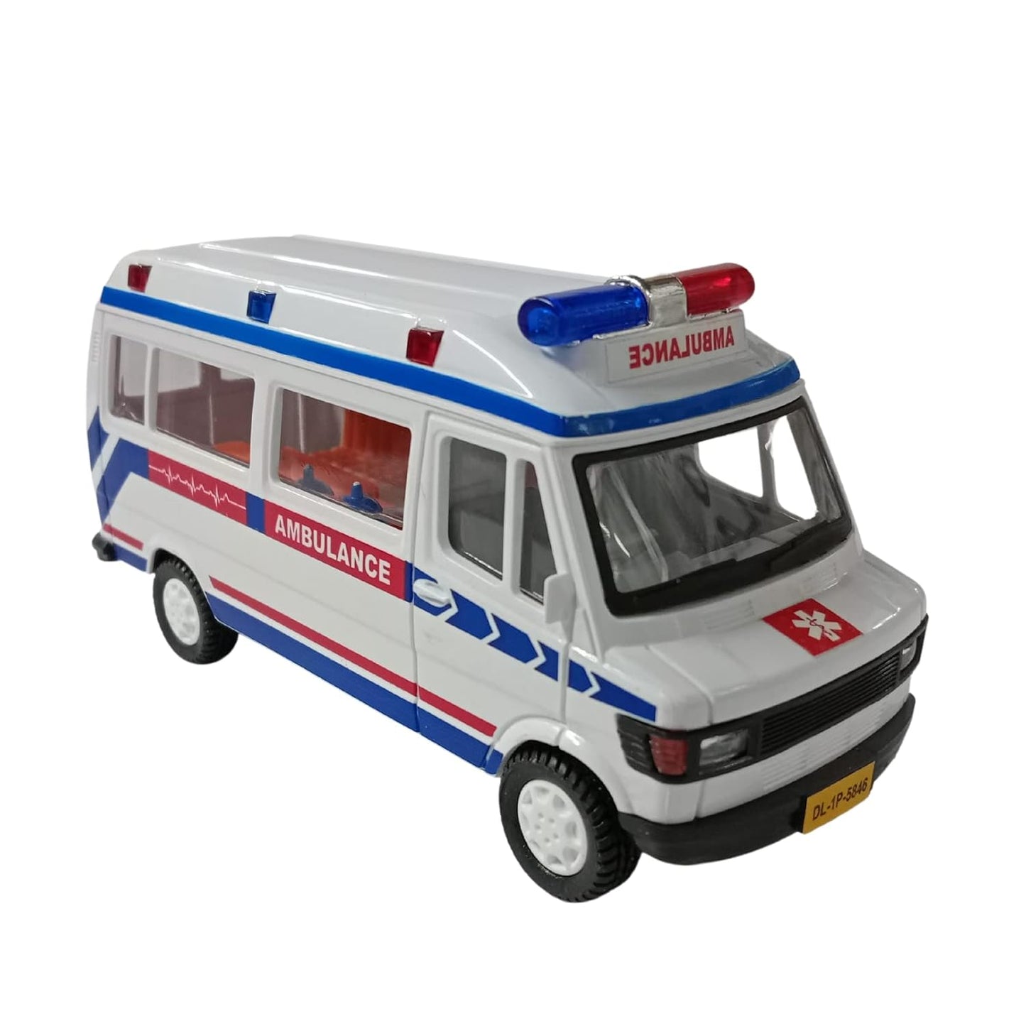 Centy TMP 207 Ambulance, Plastic,White for Kids