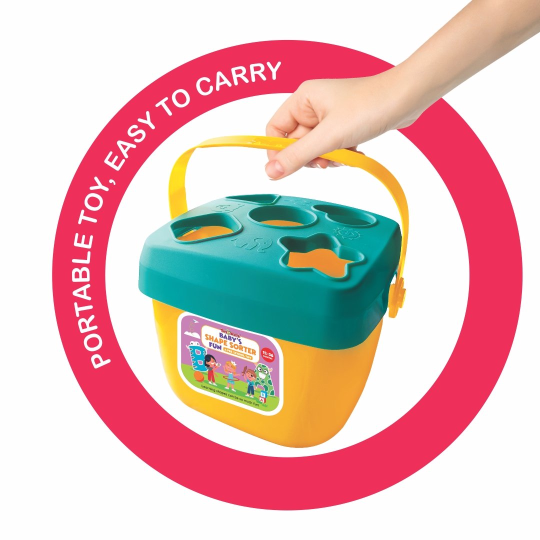 Toymate Cuppy Shappy 3-in-1 Stacking & Sorting Toy