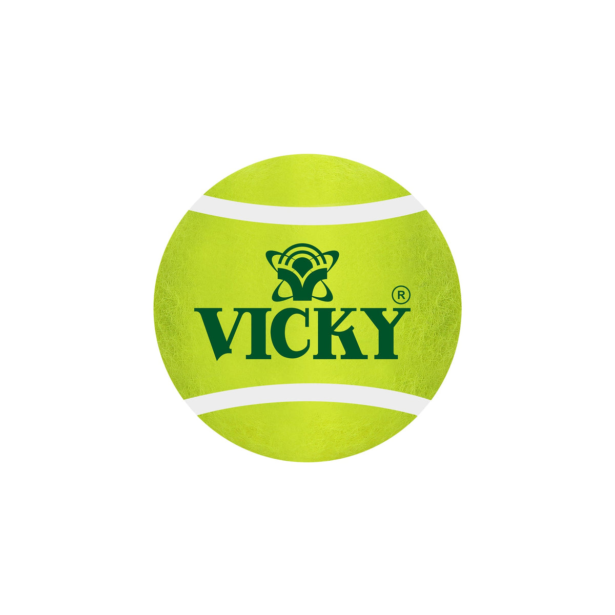 Vicky Heavy cricket tennis ball – fluorescent yellow