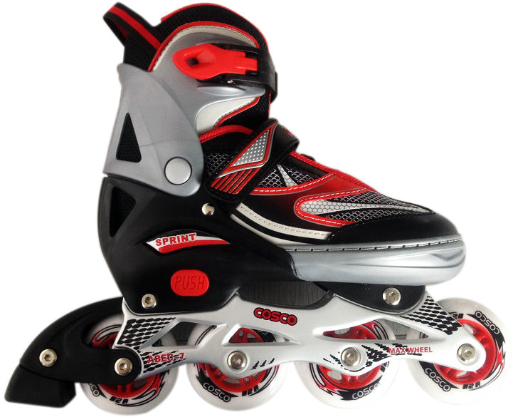 Cosco Sprint Inline Skates, Red