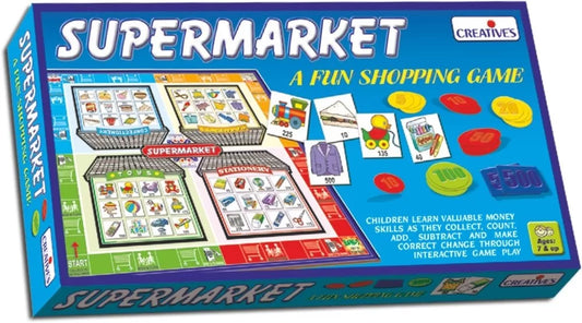 Creative Supermarket shopping board game box