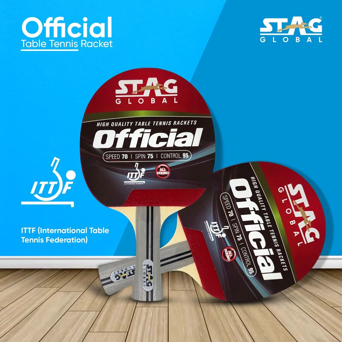 Stag Official racket rubber