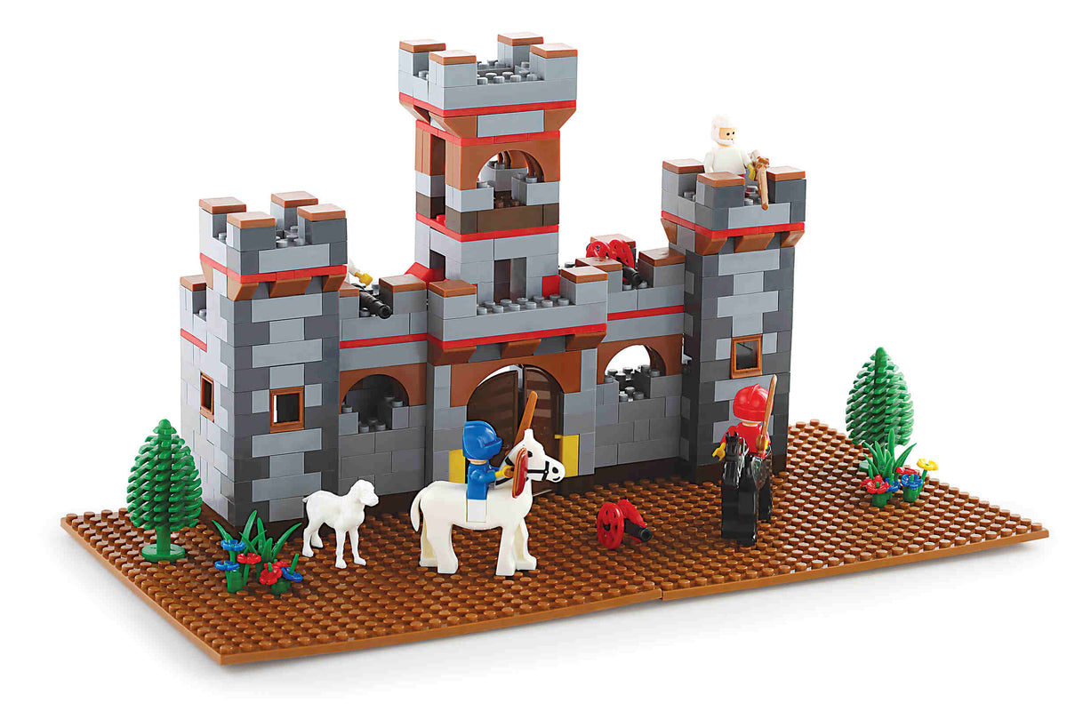 Peacock Castle Set Senior built castle