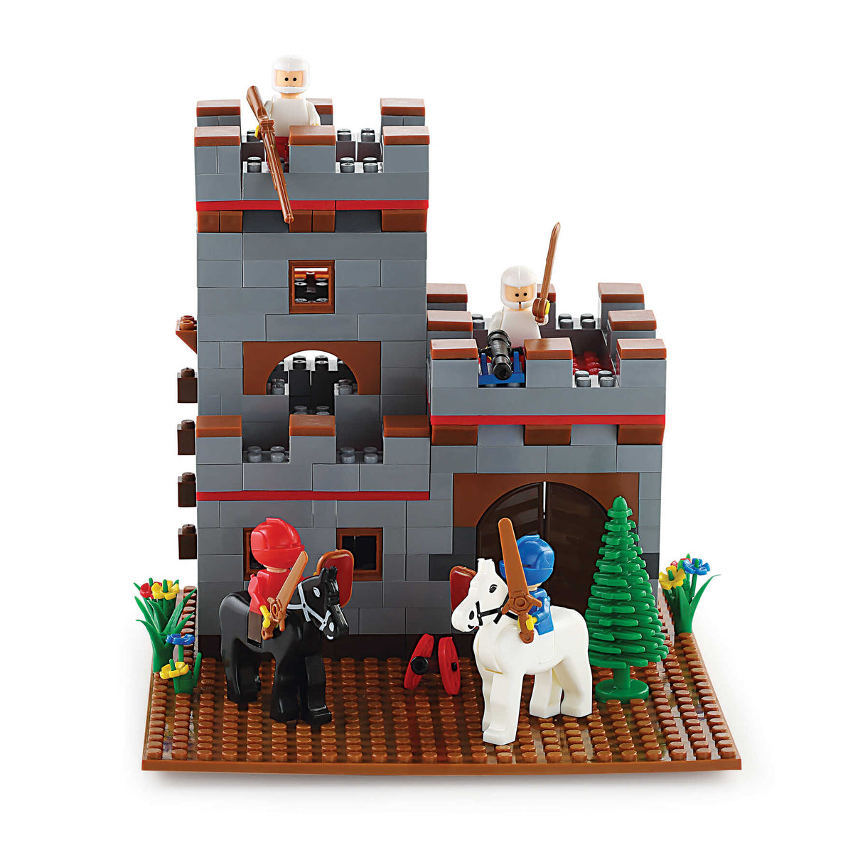 Peacock Castle Set Junior built castle