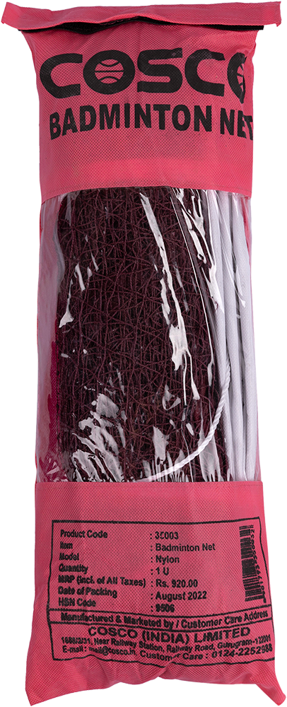 Cosco nylon badminton net, full view