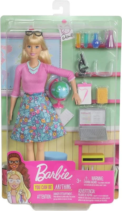 Barbie Teacher Doll GJC23 box
