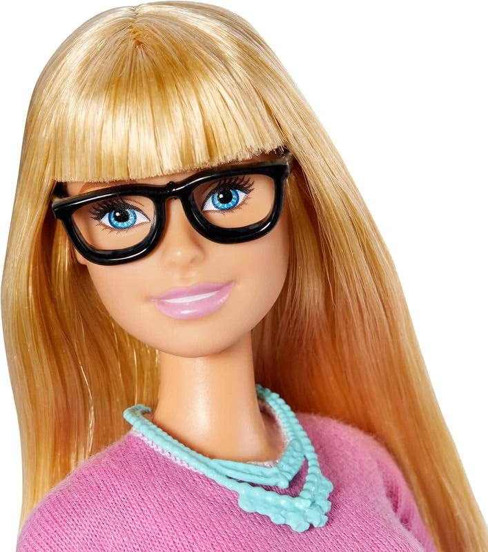 Barbie Teacher Doll face