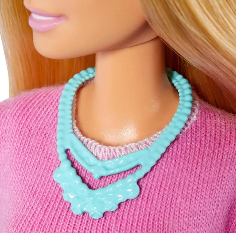Barbie Teacher Doll necklace