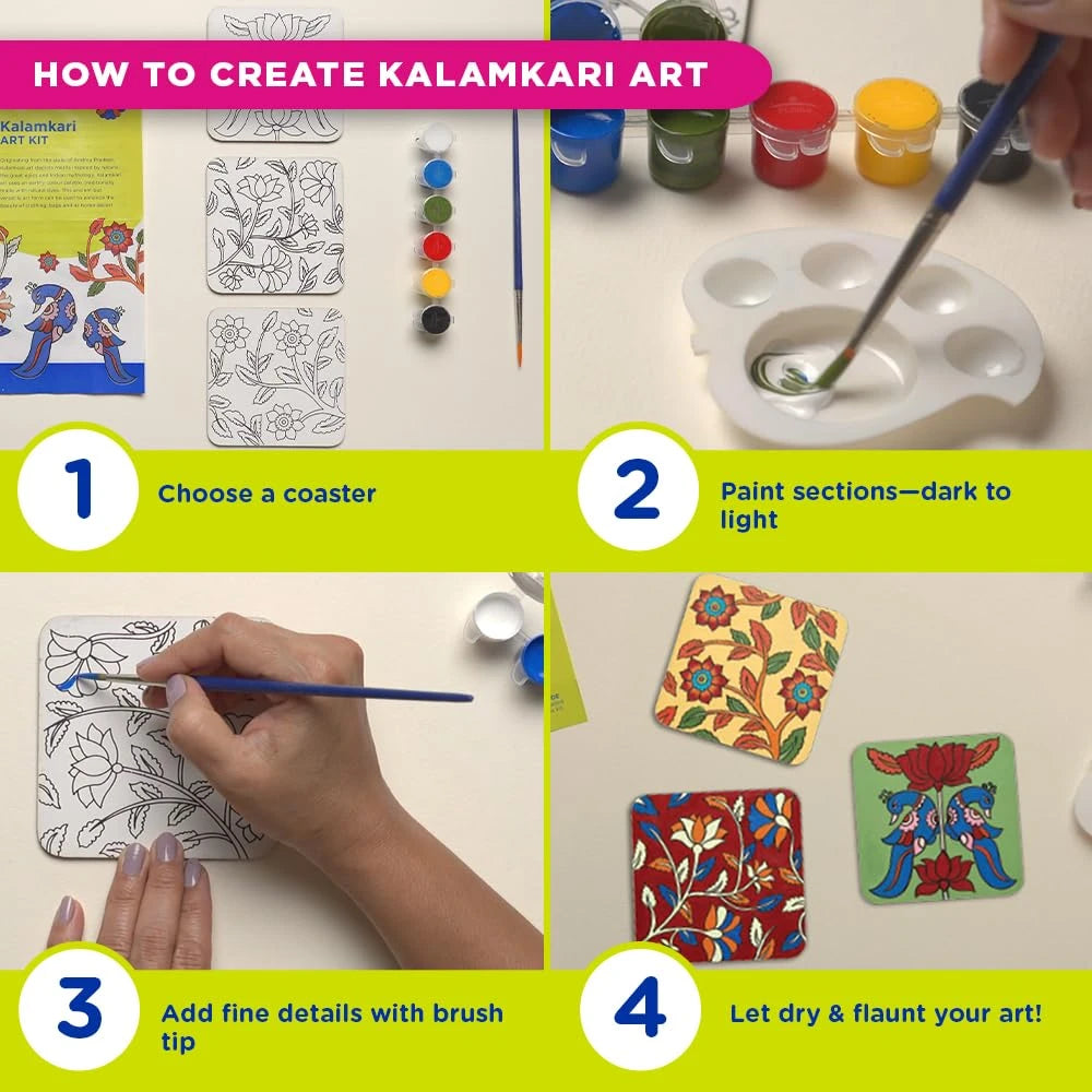 How to create Kalamkari art