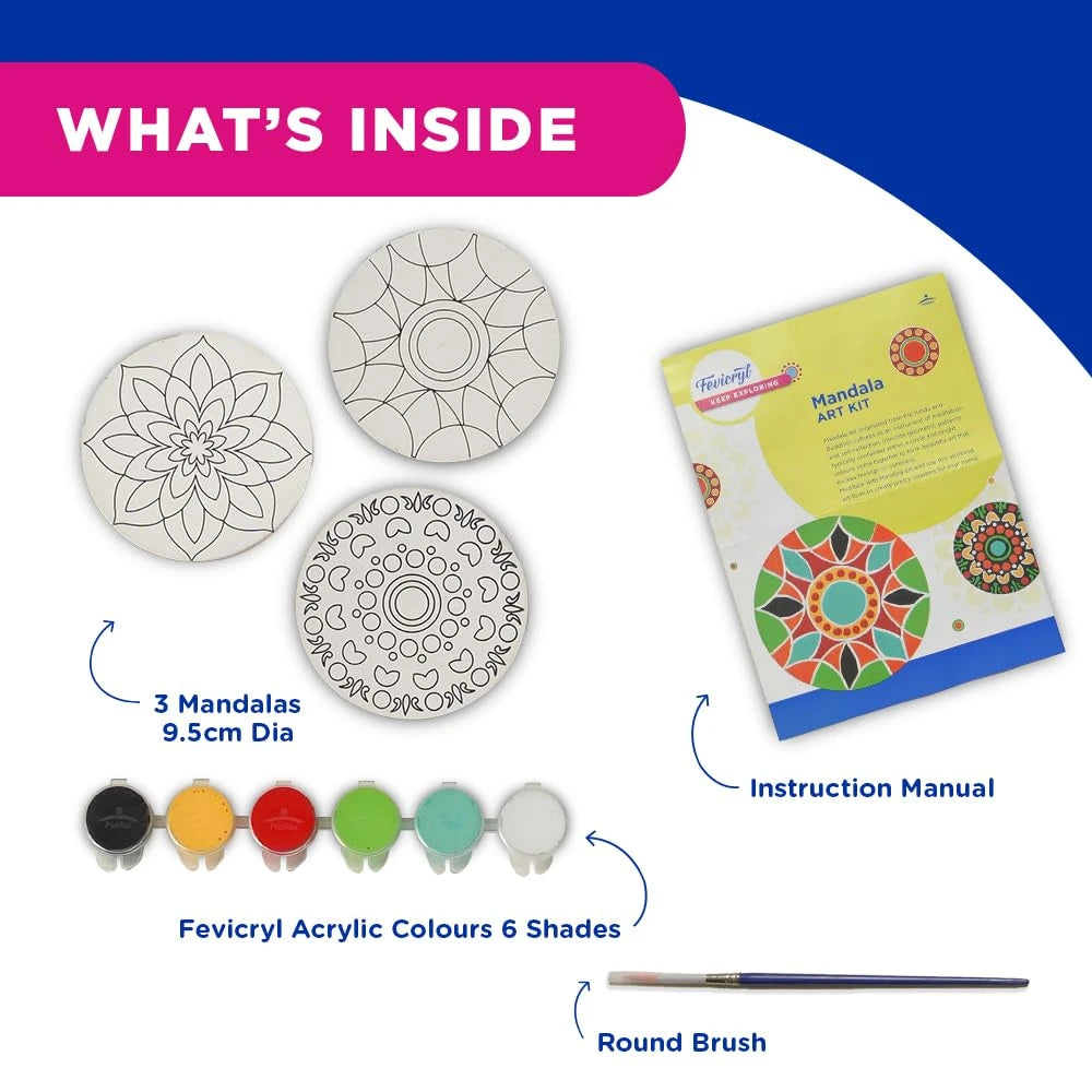 Mandala kit what's inside