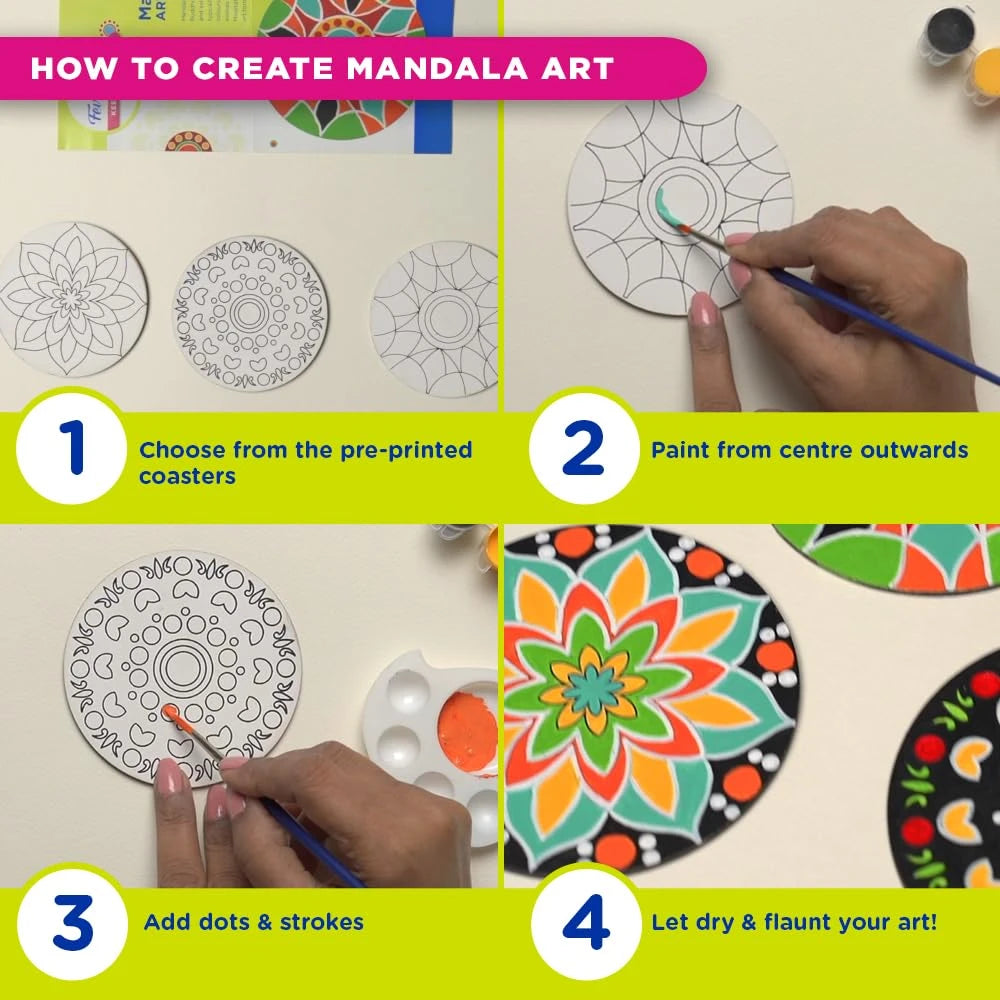 How to create Mandala art