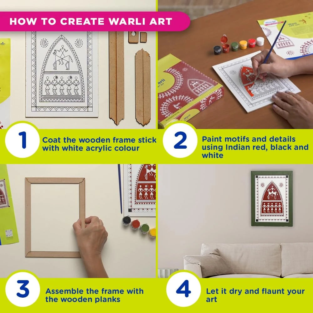 How to create Warli art