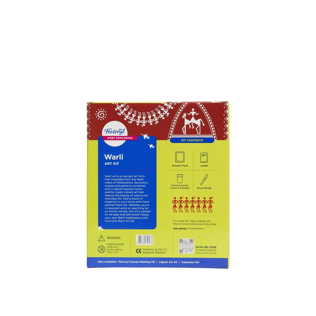 Fevicryl Warli Art Kit back