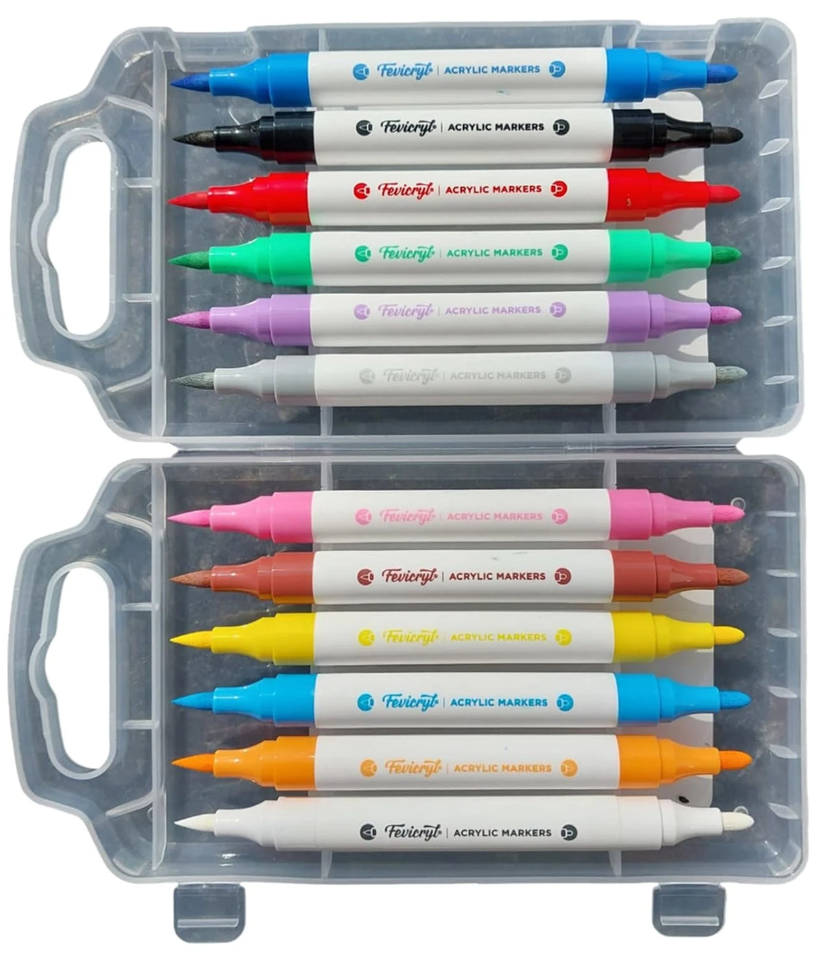 Fevicryl Acrylic Markers dual tip