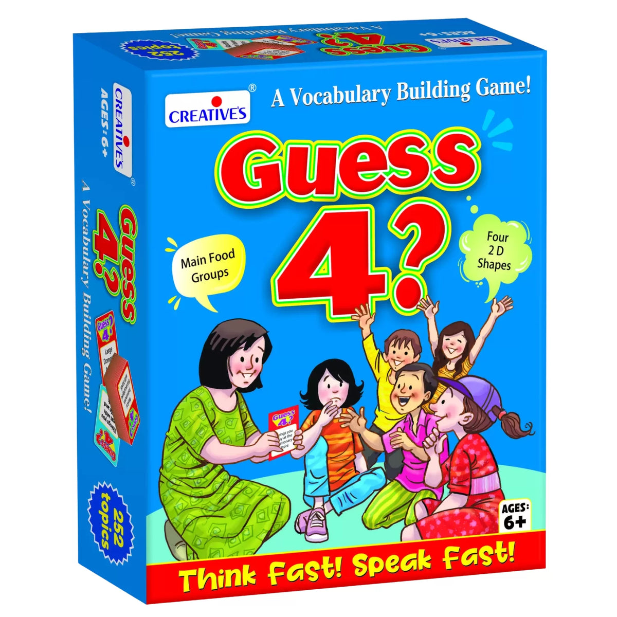 Creative Guess 4? vocabulary game box