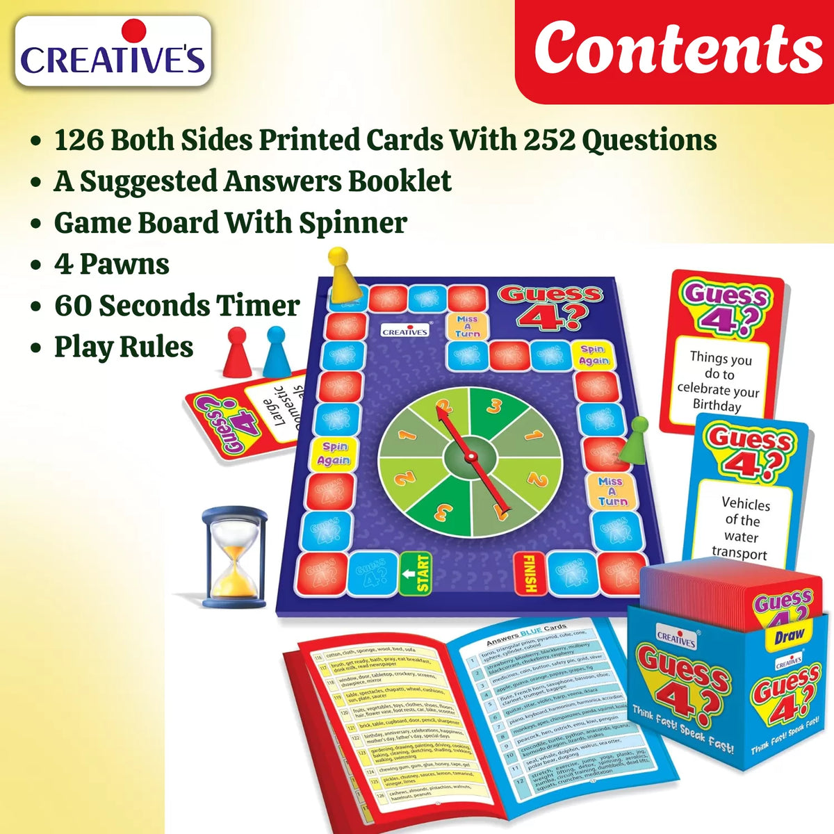 Creative Guess 4? game details