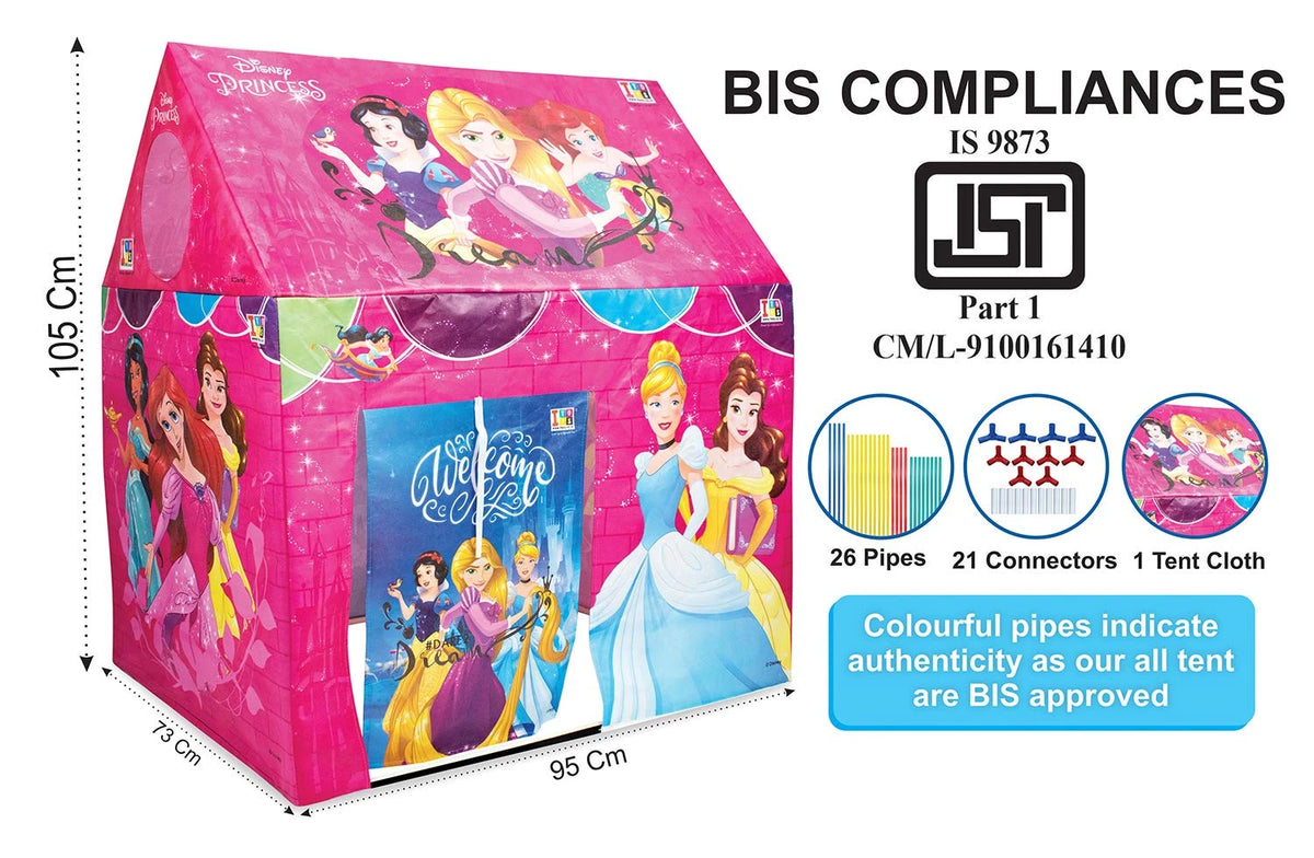 IToys Princess tent house size and contents