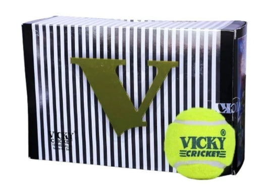 Vicky Cricket Tennis Ball pack of Six