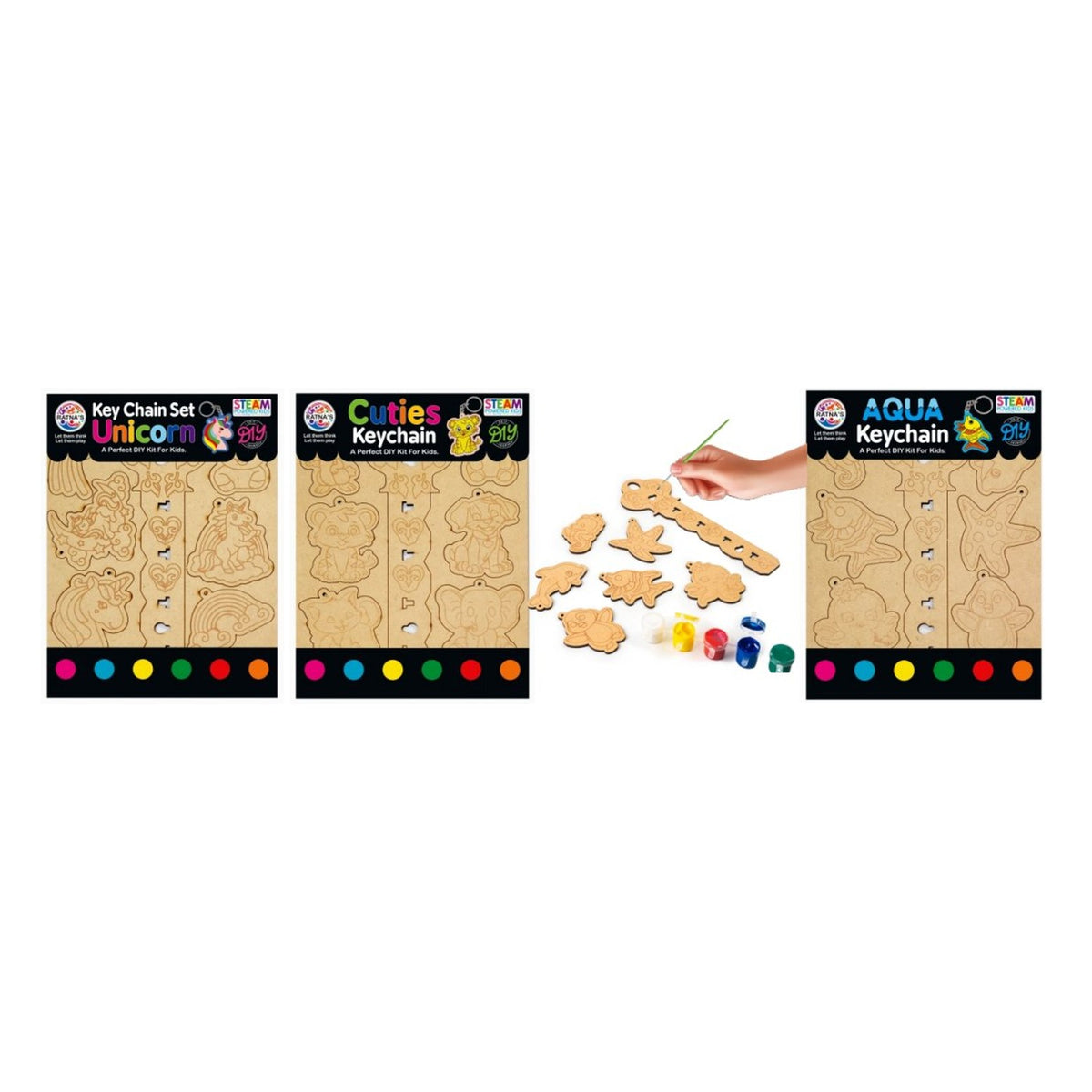 Ratna's Assorted Key Chain Making Kit