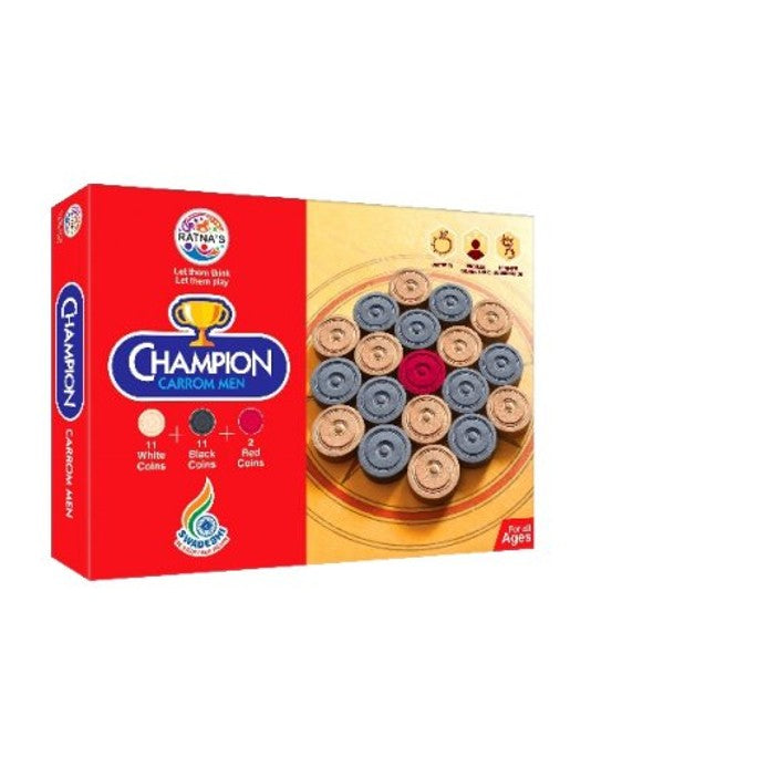 Ratna's Champion Carrom Men