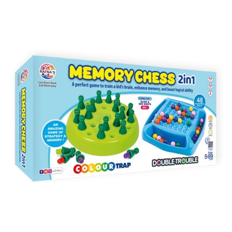 Ratna's Memory Chess 2 in 1