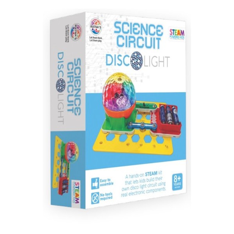 Ratna's Science Circuit Disco Light