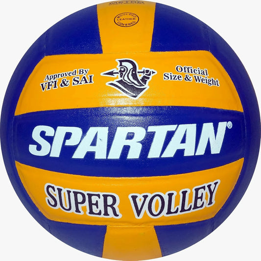 Spartan Super Volley volleyball, blue and yellow