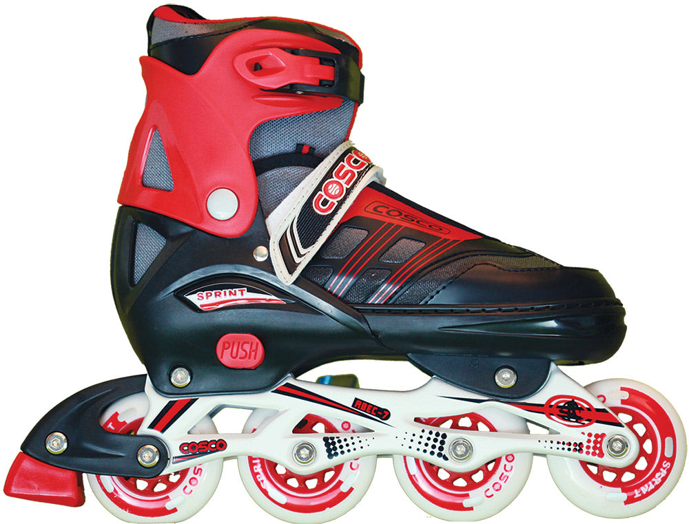 Cosco Sprint Inline Skates, Red