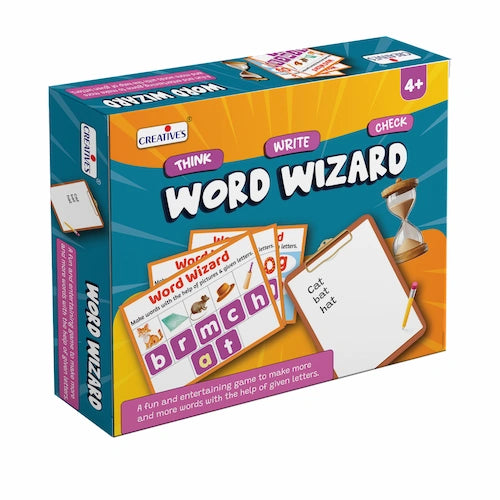 Creative Word Wizard word building game box