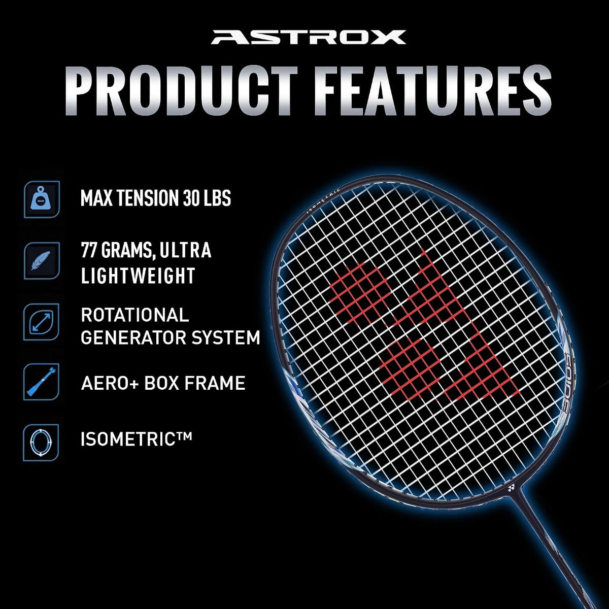 Yonex Astrox Lite 27i features