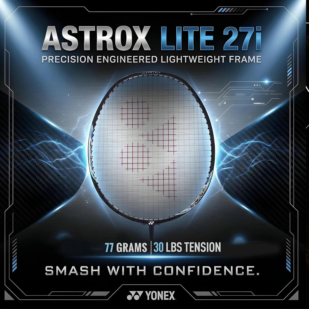 Yonex Astrox Lite 27i 77 grams 30 lbs