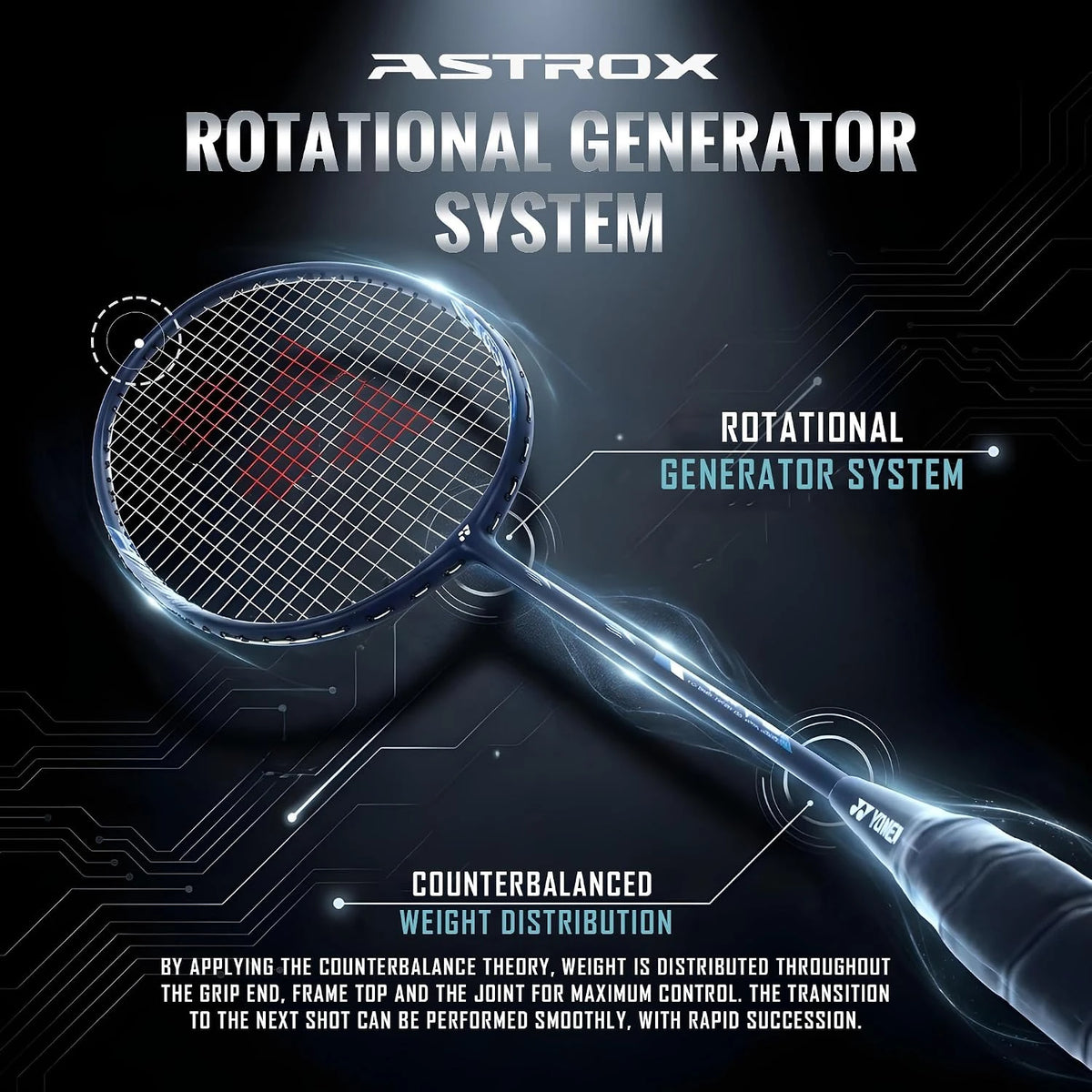 Yonex Astrox Rotational Generator System