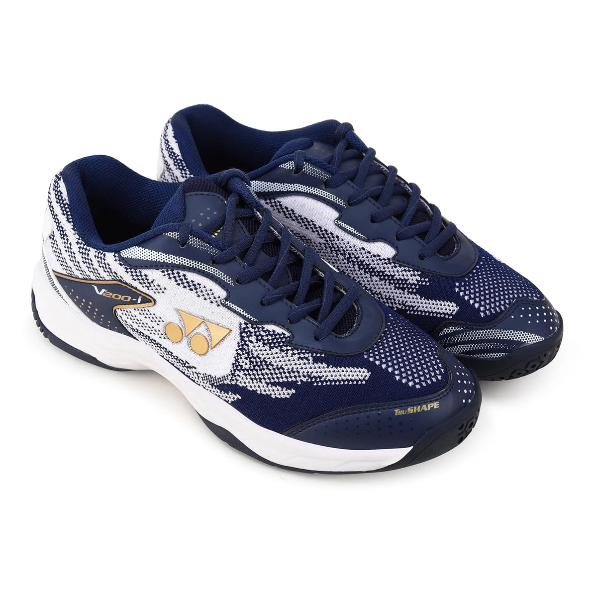 Yonex V200i badminton shoes navy white