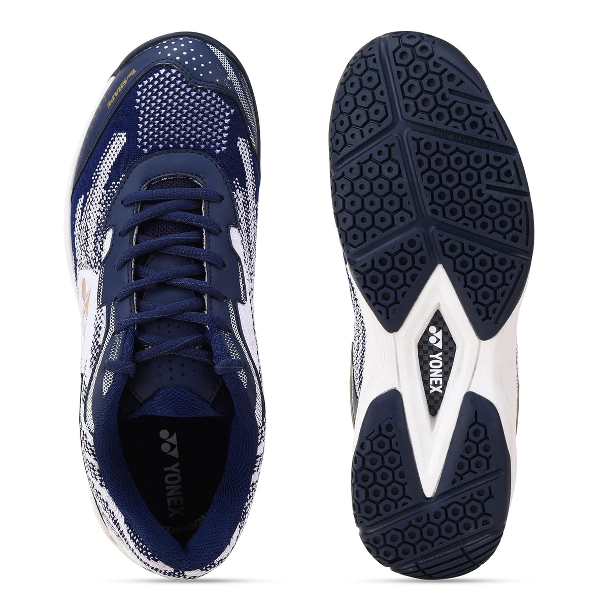 Yonex V200i navy white top and sole
